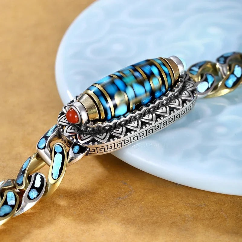 Turquesa | Pulsera Dzi Beads