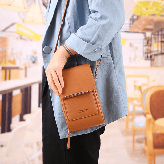 Sac avec espace pour utiliser votre téléphone portable